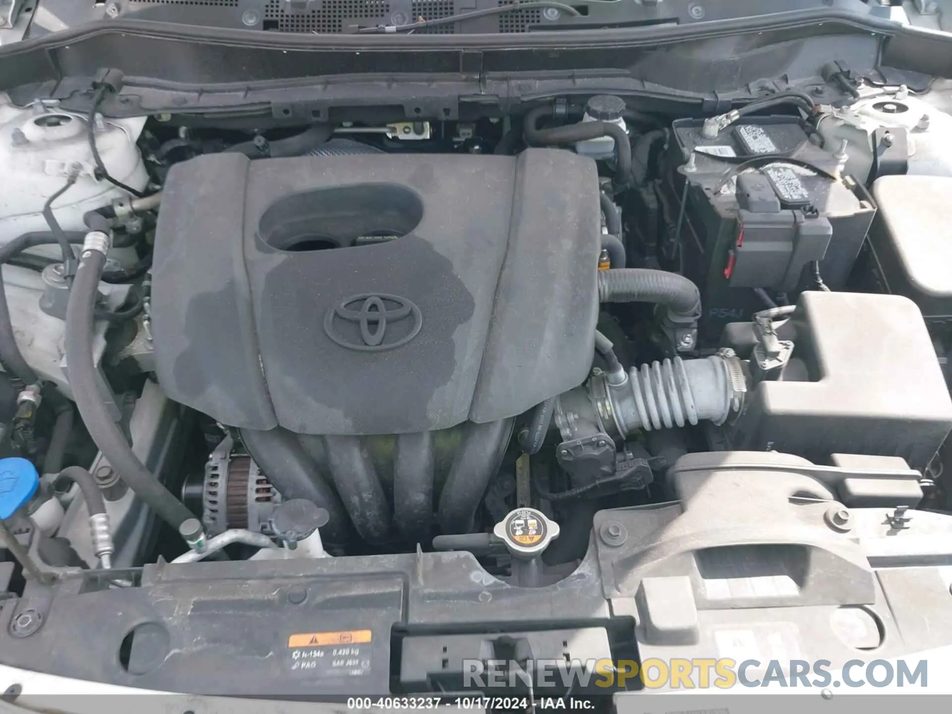 10 fotografías del automóvil dañado 3MYDLBJVXLY703650 TOYOTA YARIS 2020