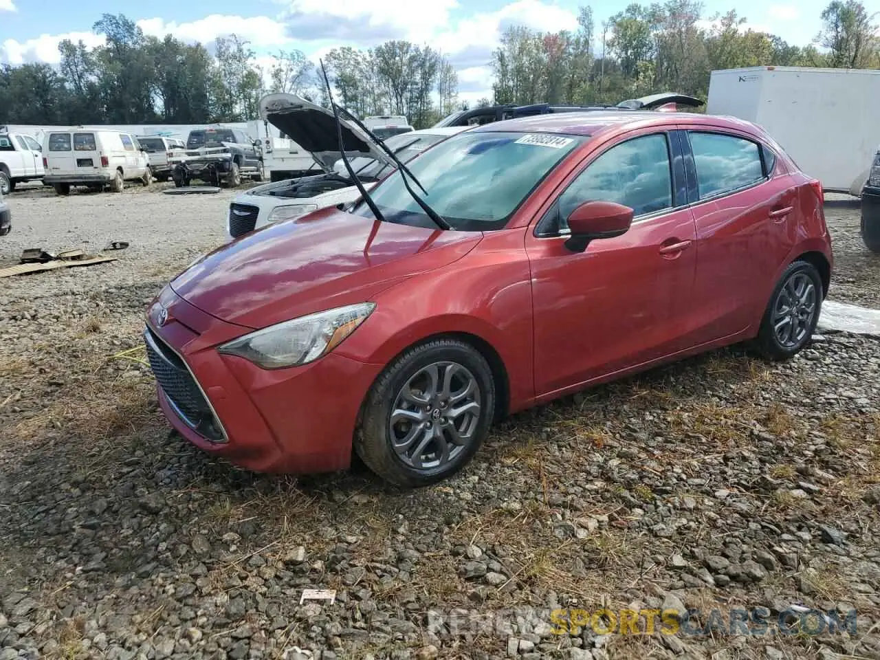 1 fotografías del automóvil dañado 3MYDLBJVXLY708248 TOYOTA YARIS 2020