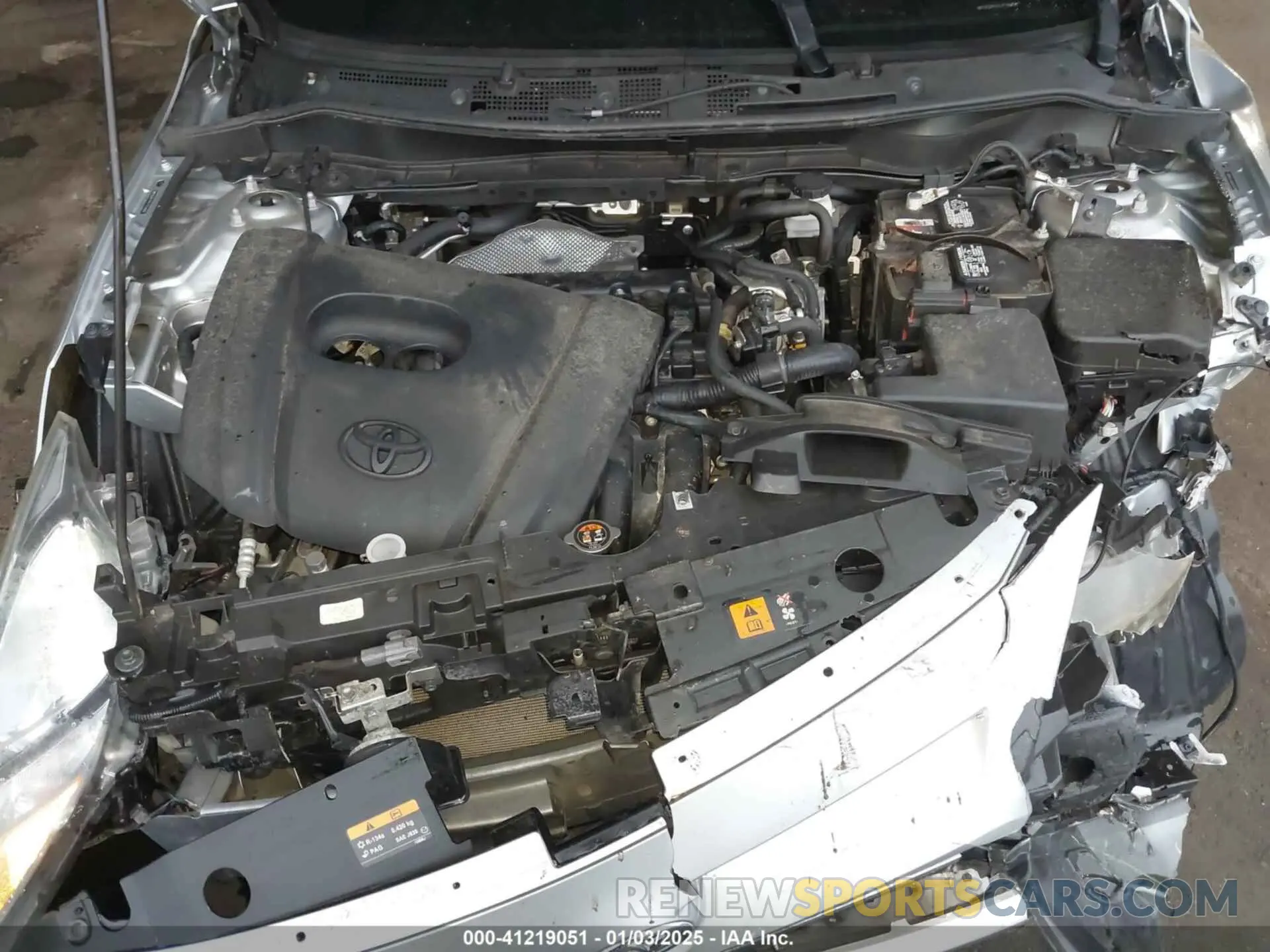 10 fotografías del automóvil dañado 3MYDLBYV1LY704997 TOYOTA YARIS 2020
