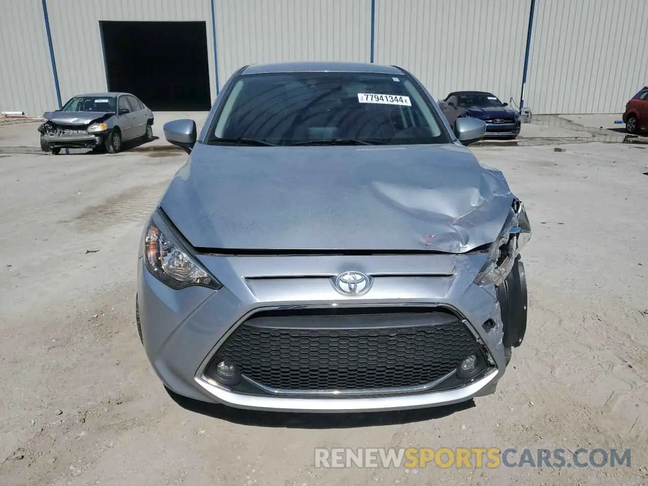 5 fotografías del automóvil dañado 3MYDLBYV1LY714882 TOYOTA YARIS 2020