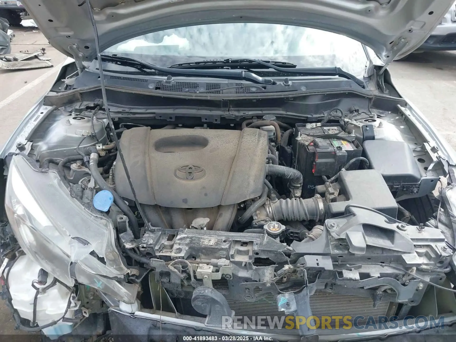 10 fotografías del automóvil dañado 3MYDLBYV3LY712440 TOYOTA YARIS 2020
