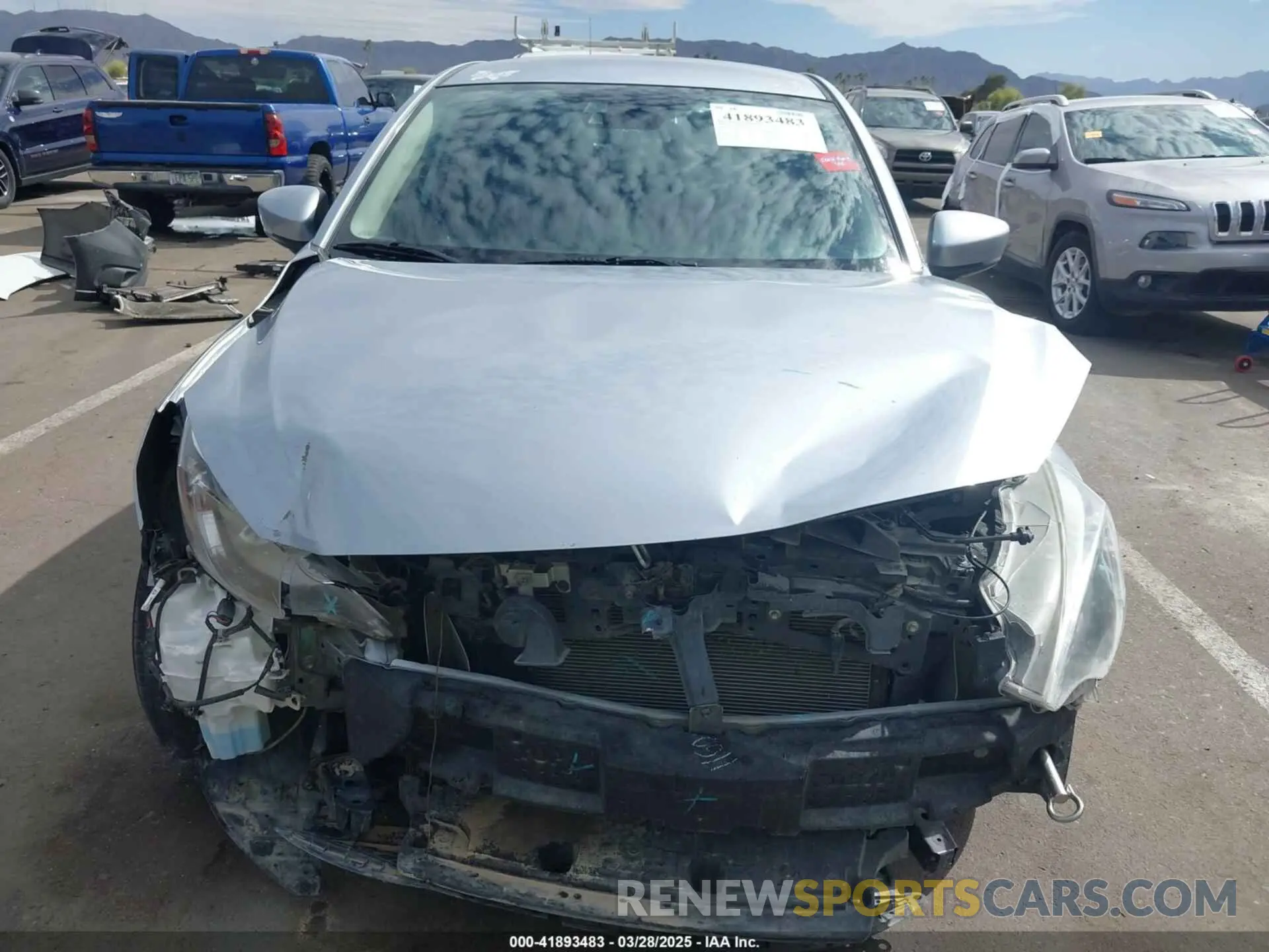 6 fotografías del automóvil dañado 3MYDLBYV3LY712440 TOYOTA YARIS 2020