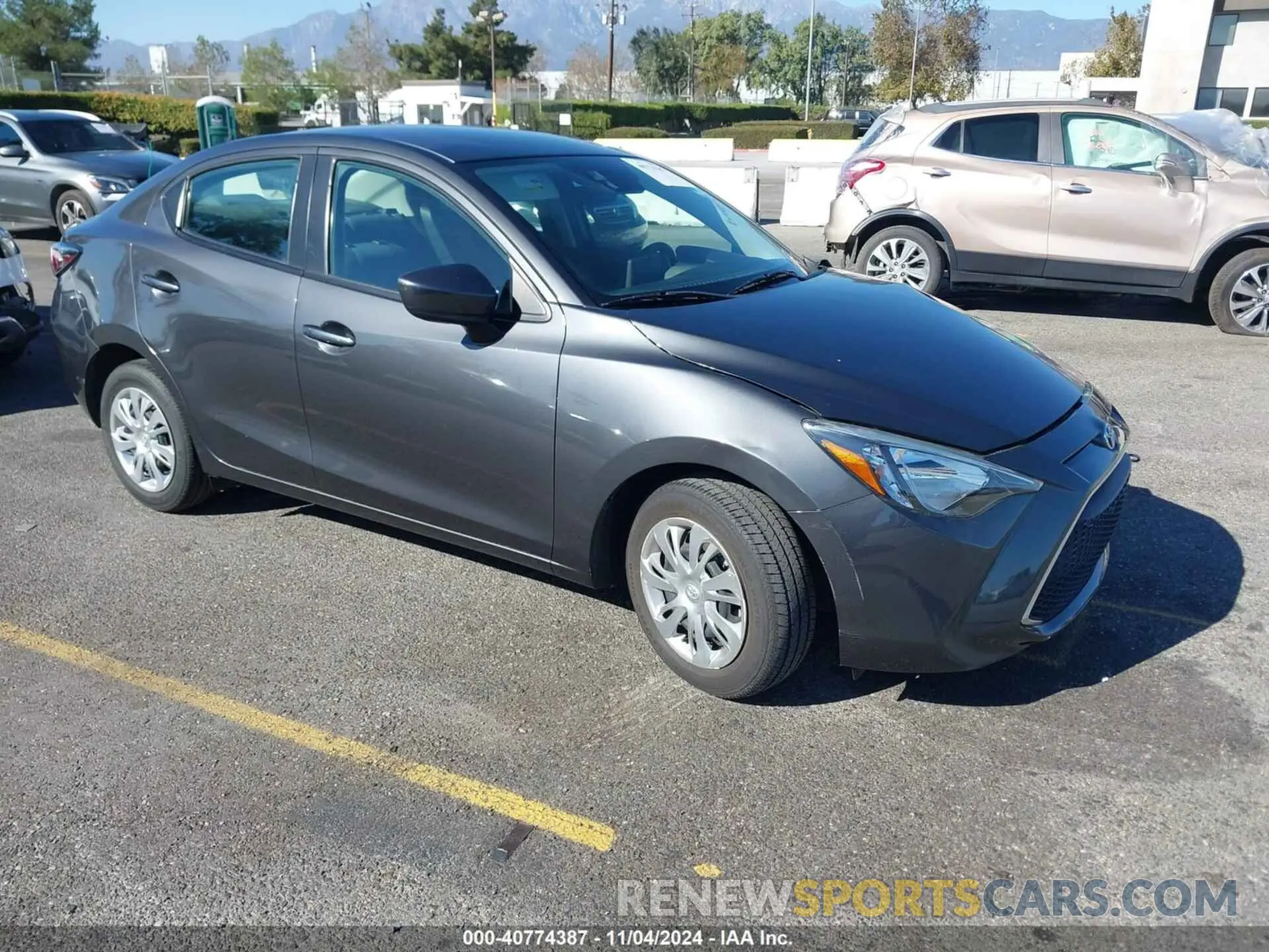 1 fotografías del automóvil dañado 3MYDLBYV3LY715063 TOYOTA YARIS 2020