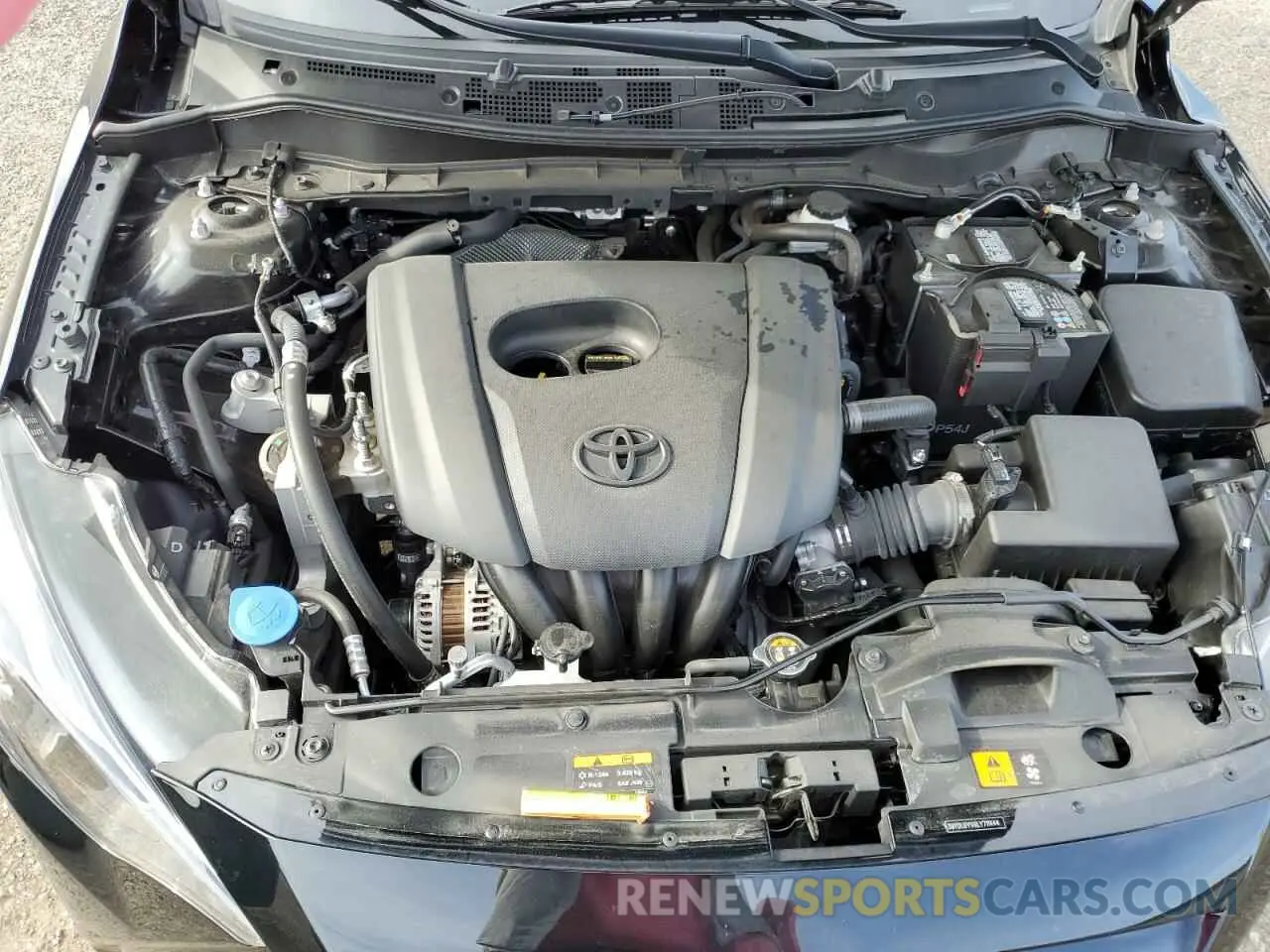 7 fotografías del automóvil dañado 3MYDLBYV6LY711444 TOYOTA YARIS 2020