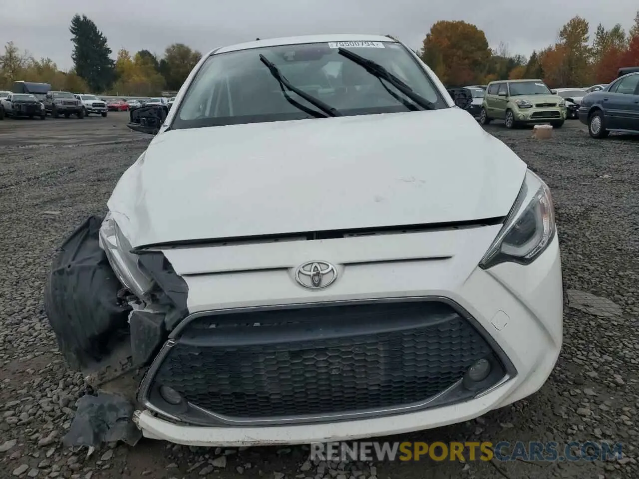 5 fotografías del automóvil dañado 3MYDLBYV6LY716191 TOYOTA YARIS 2020