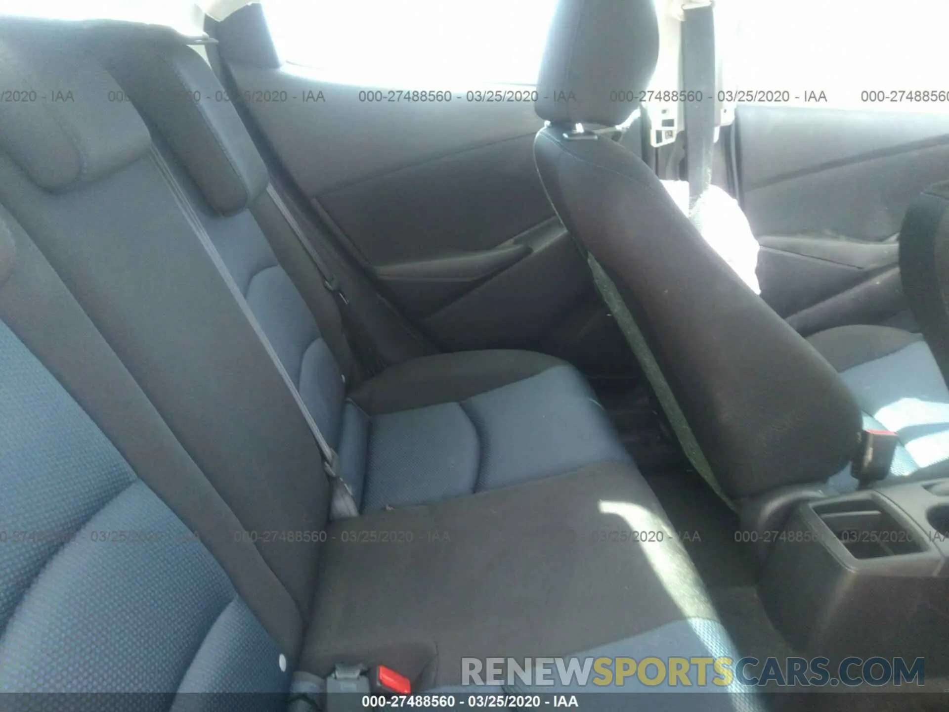 8 fotografías del automóvil dañado 3MYDLBYVXLY708384 TOYOTA YARIS 2020