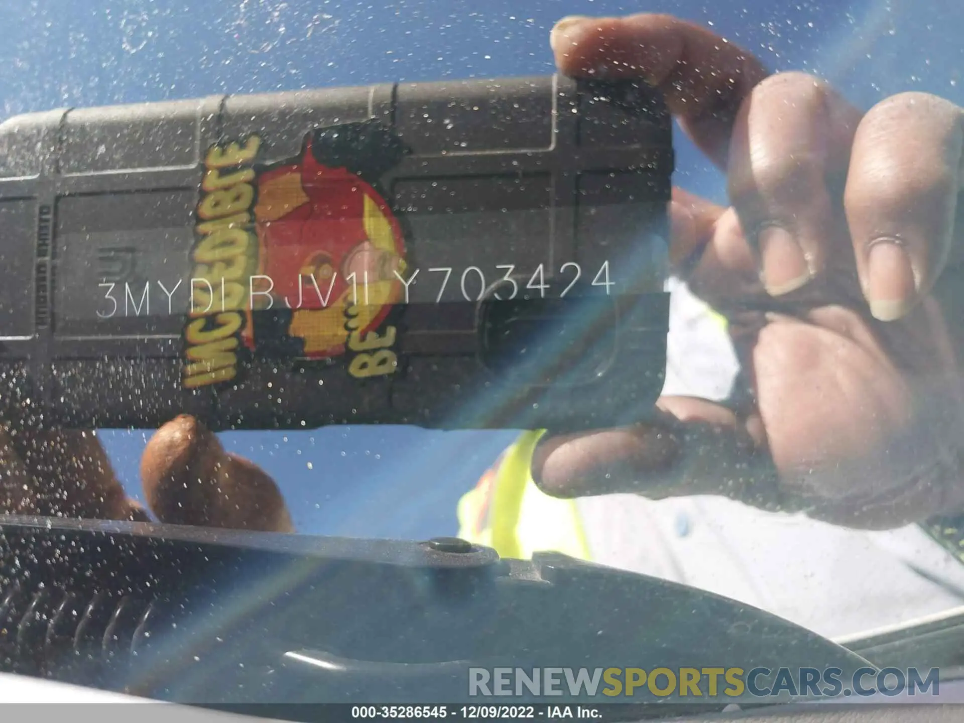 9 fotografías del automóvil dañado 3MYDLBJV1LY703424 TOYOTA YARIS HATCHBACK 2020