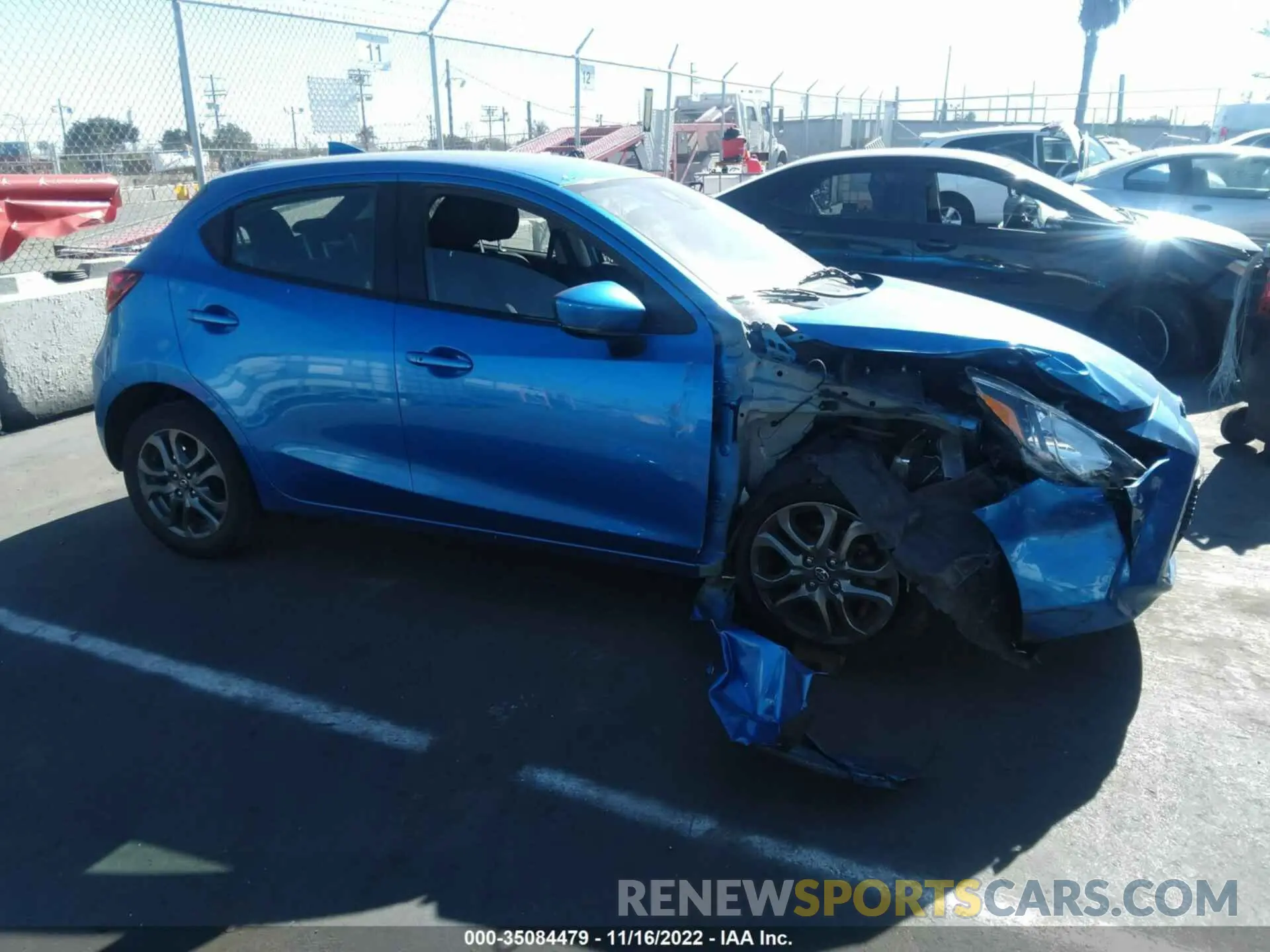 1 fotografías del automóvil dañado 3MYDLBJV3LY703294 TOYOTA YARIS HATCHBACK 2020