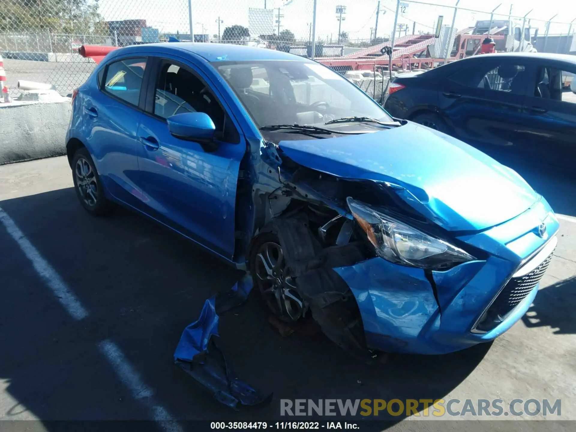 6 fotografías del automóvil dañado 3MYDLBJV3LY703294 TOYOTA YARIS HATCHBACK 2020