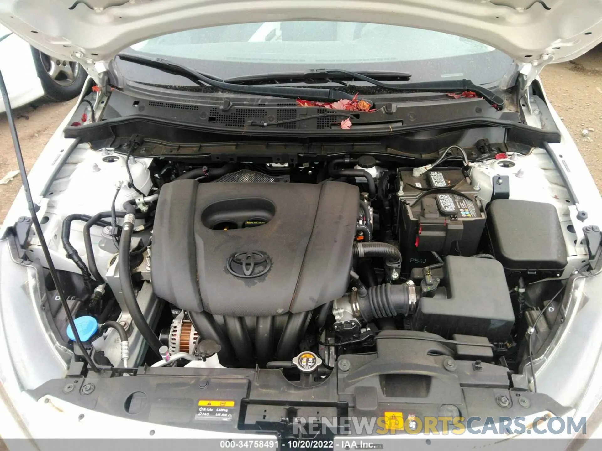 10 fotografías del automóvil dañado 3MYDLBJV9LY700674 TOYOTA YARIS HATCHBACK 2020