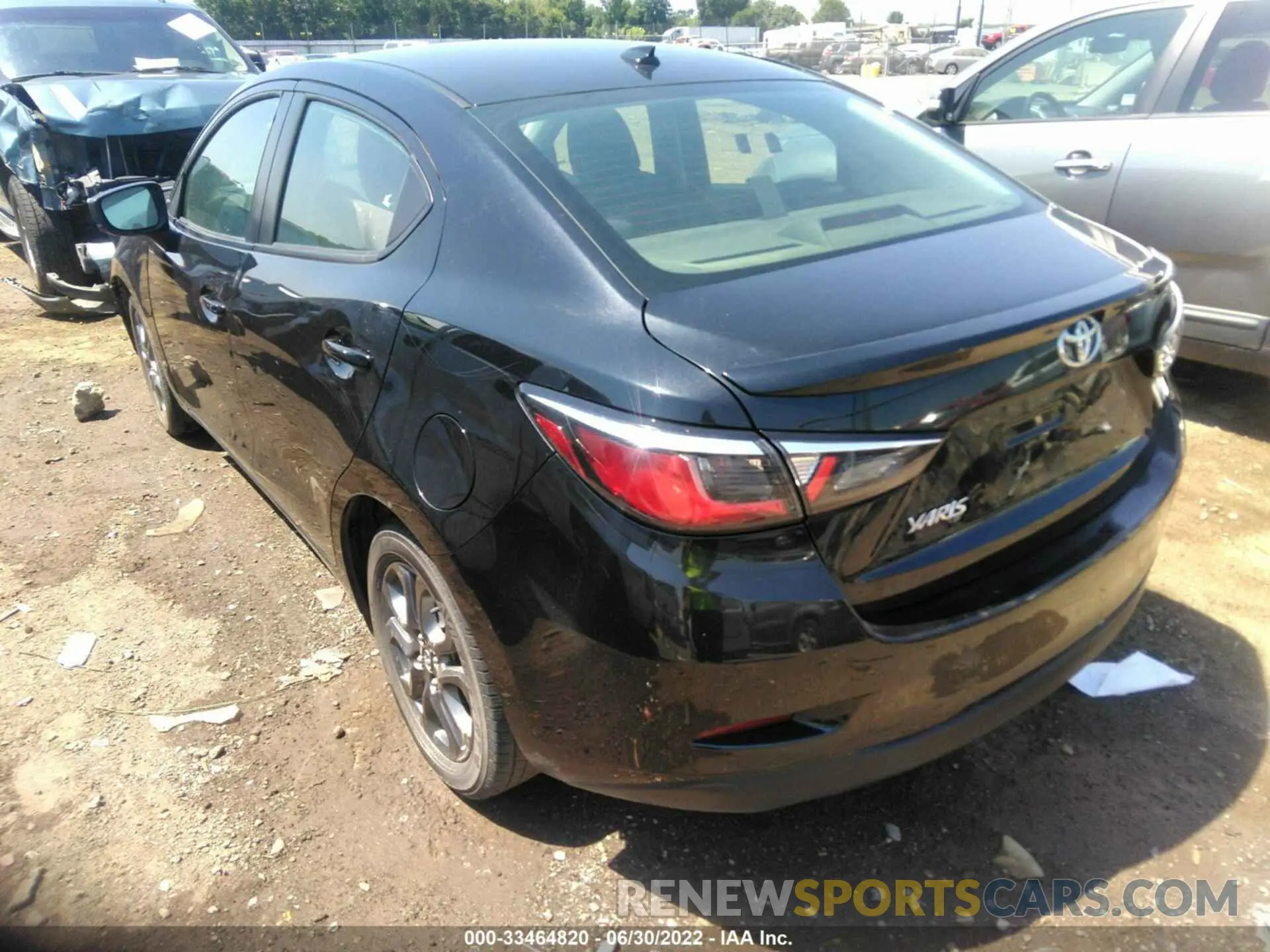 1 fotografías del automóvil dañado 3MYDLBYV5KY509032 TOYOTA YARIS SEDAN 2019