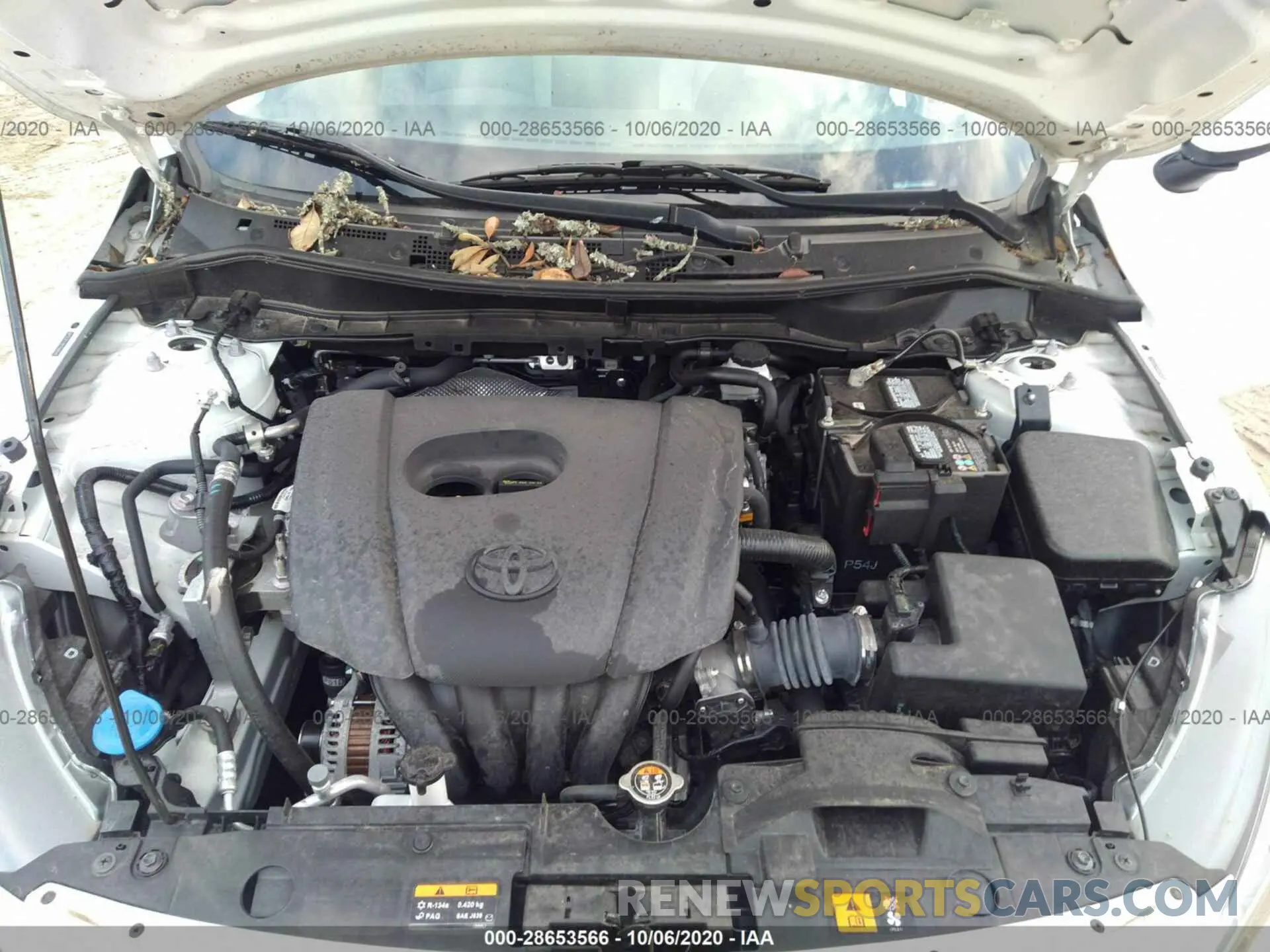 10 fotografías del automóvil dañado 3MYDLBYV5KY509581 TOYOTA YARIS SEDAN 2019