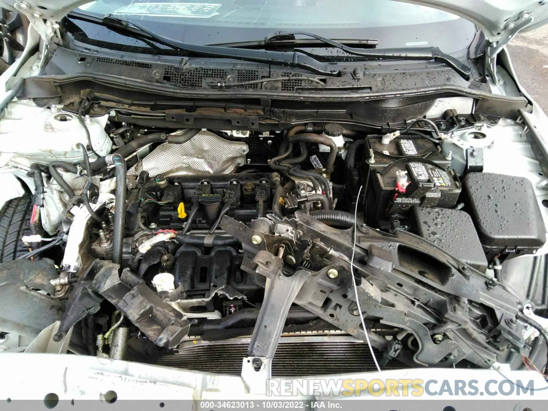 10 fotografías del automóvil dañado 3MYDLBYV7KY515964 TOYOTA YARIS SEDAN 2019