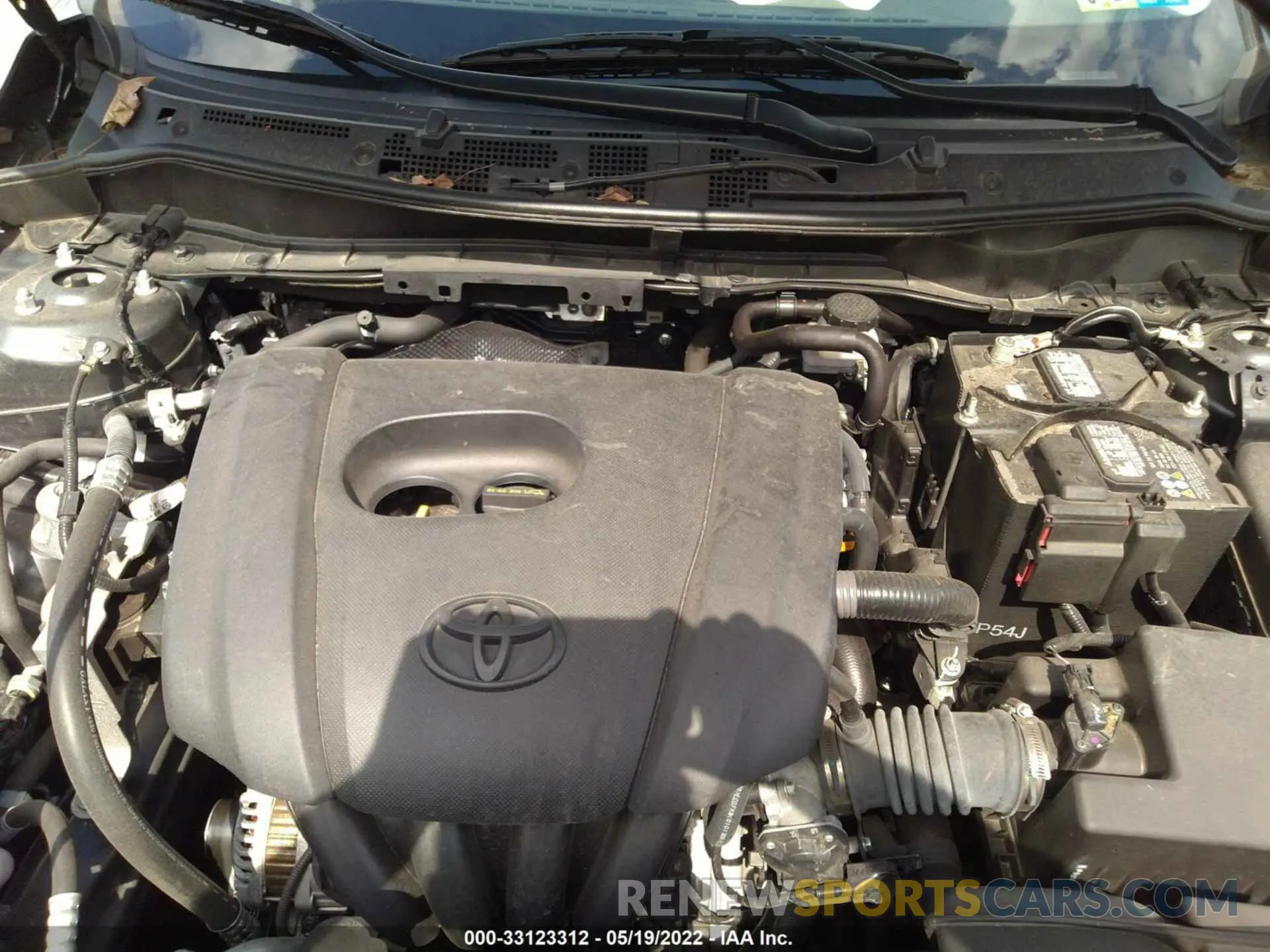 10 fotografías del automóvil dañado 3MYDLBYV5LY715484 TOYOTA YARIS SEDAN 2020