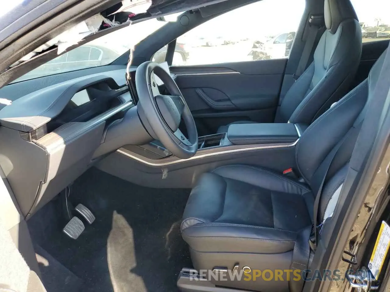 7 fotografías del automóvil dañado 7SAXCDE52PF393242 TSMR MODEL S 2023