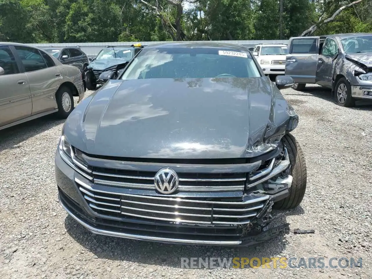 5 fotografías del automóvil dañado WVWAR7AN5KE027987 VOLKSWAGEN ARTEON 2019