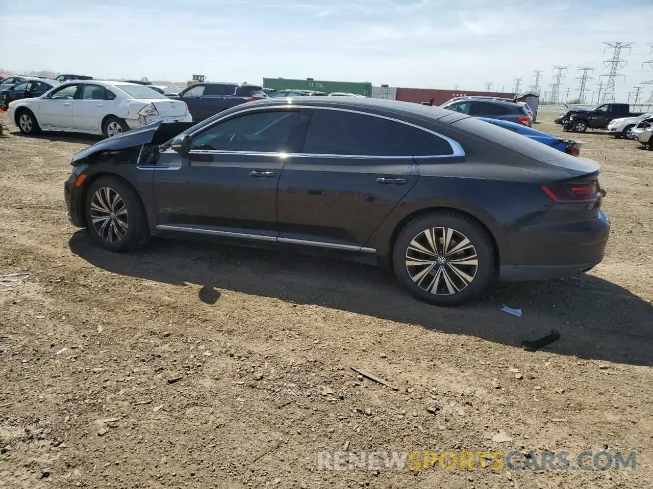 2 fotografías del automóvil dañado WVWBR7AN7KE028319 VOLKSWAGEN ARTEON 2019