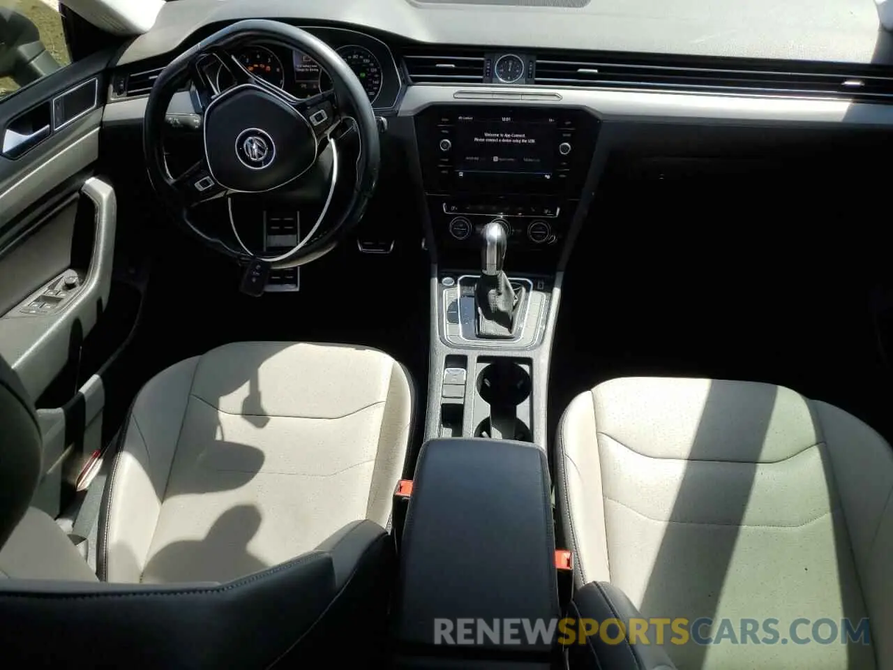 8 fotografías del automóvil dañado WVWBR7AN7KE028319 VOLKSWAGEN ARTEON 2019
