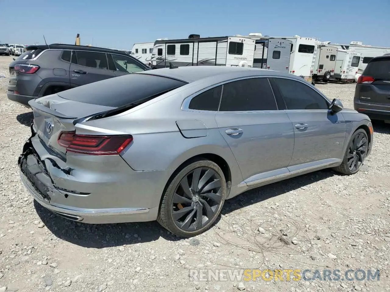 3 fotografías del automóvil dañado WVWFR7AN9KE029425 VOLKSWAGEN ARTEON 2019