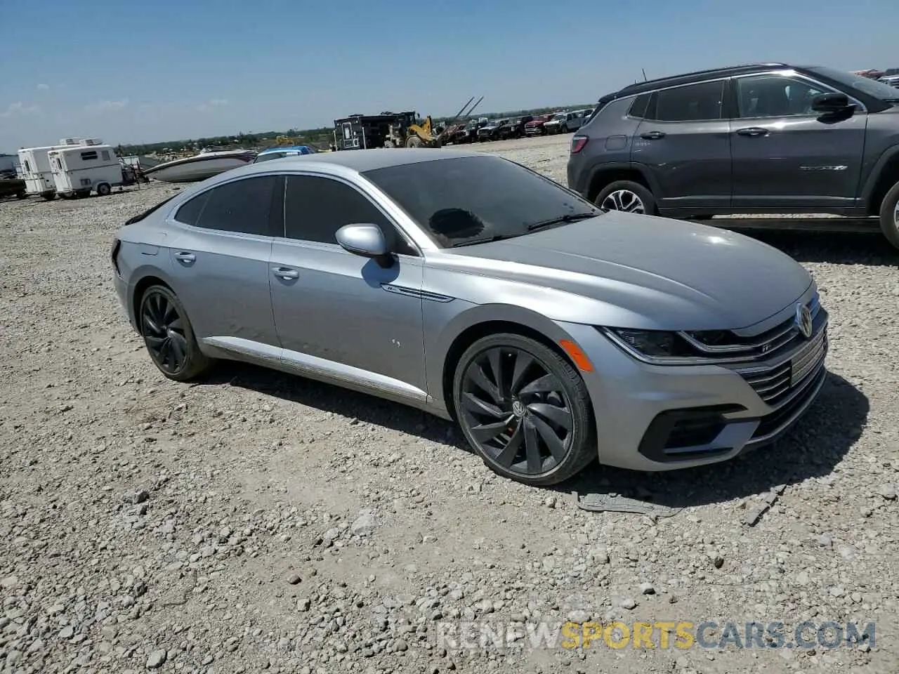4 fotografías del automóvil dañado WVWFR7AN9KE029425 VOLKSWAGEN ARTEON 2019