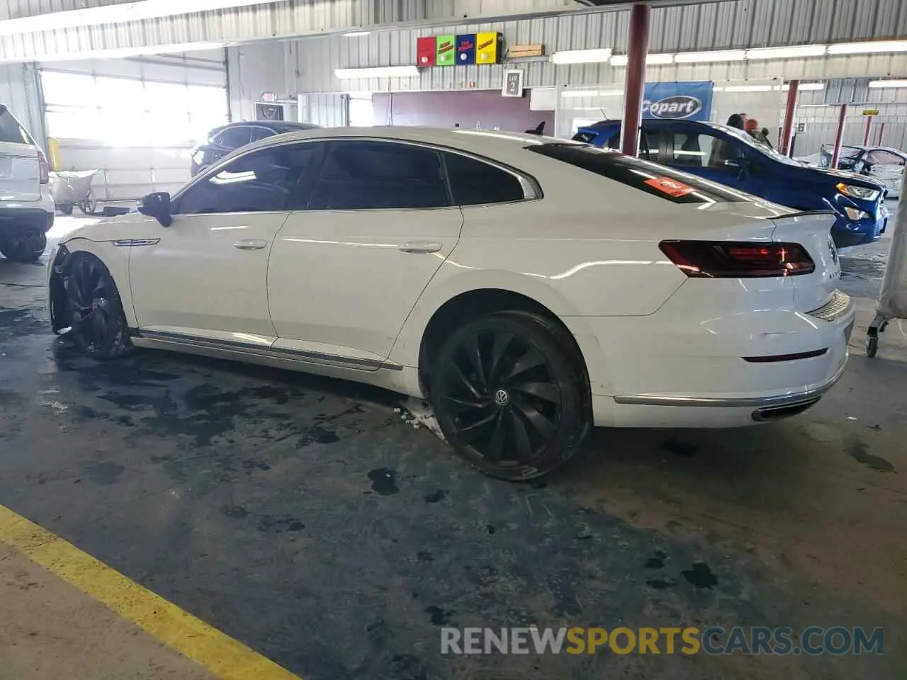 2 fotografías del automóvil dañado WVWSR7AN3KE026096 VOLKSWAGEN ARTEON 2019