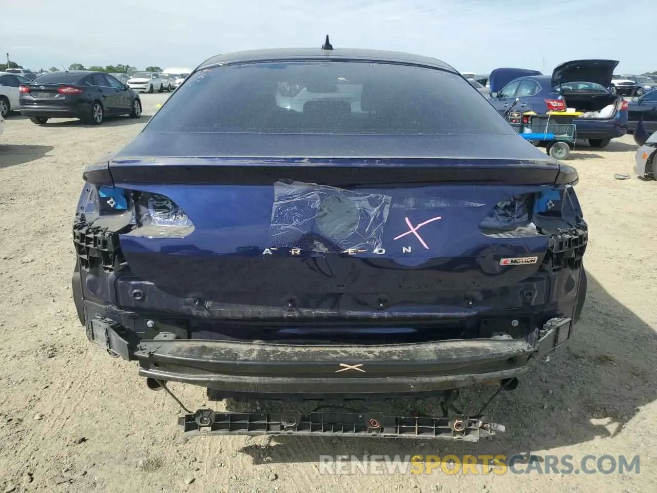 6 fotografías del automóvil dañado WVWTR7AN9KE000283 VOLKSWAGEN ARTEON 2019