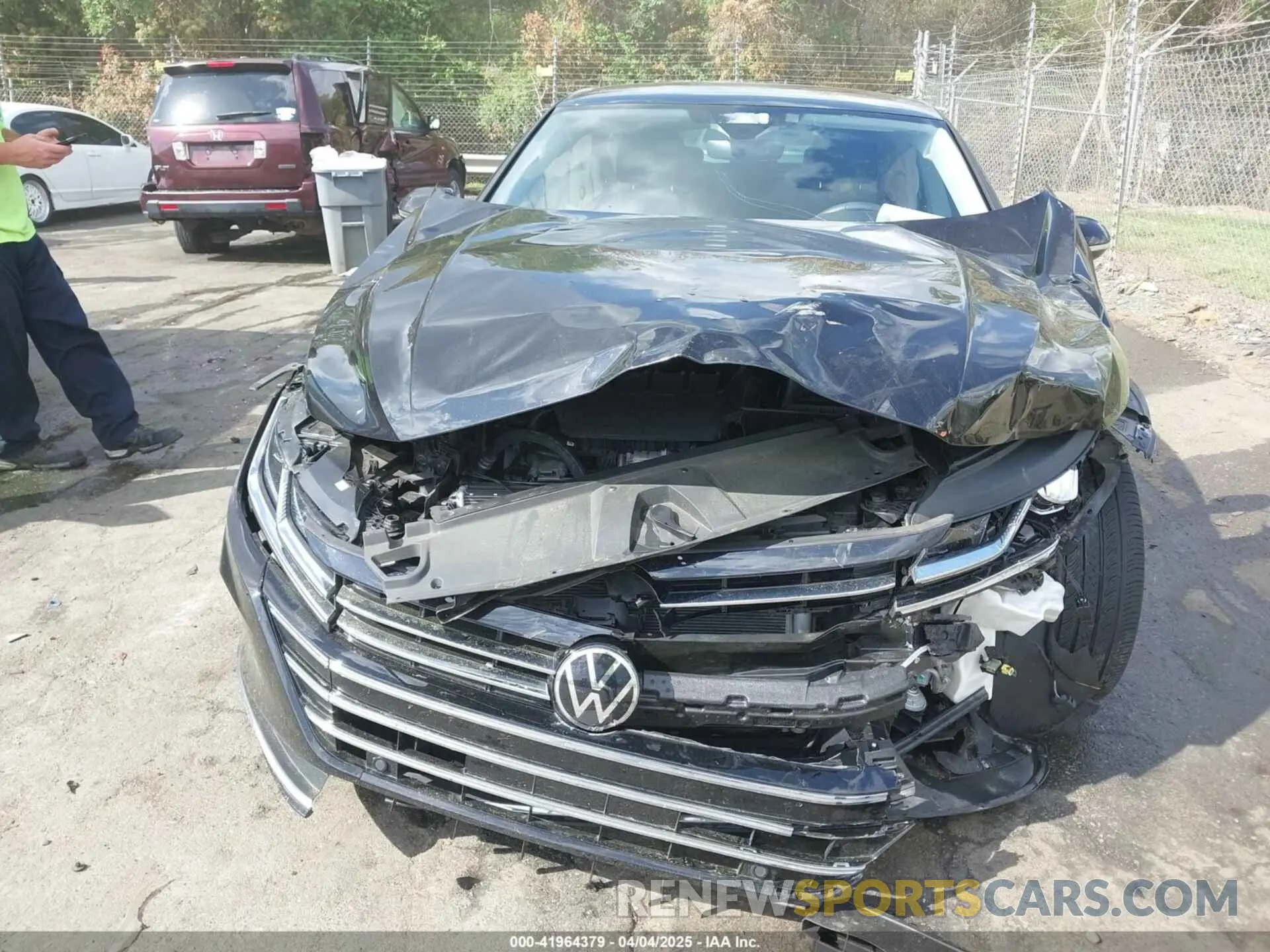 6 fotografías del automóvil dañado WVWAR7AN5ME012022 VOLKSWAGEN ARTEON 2021