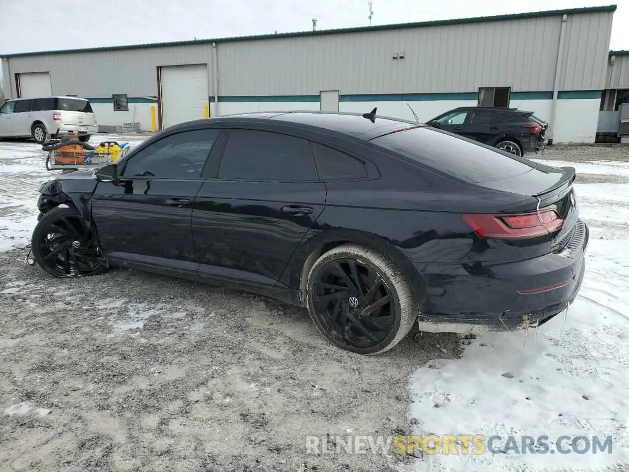 2 fotografías del automóvil dañado WVWTR7AN6ME002463 VOLKSWAGEN ARTEON 2021