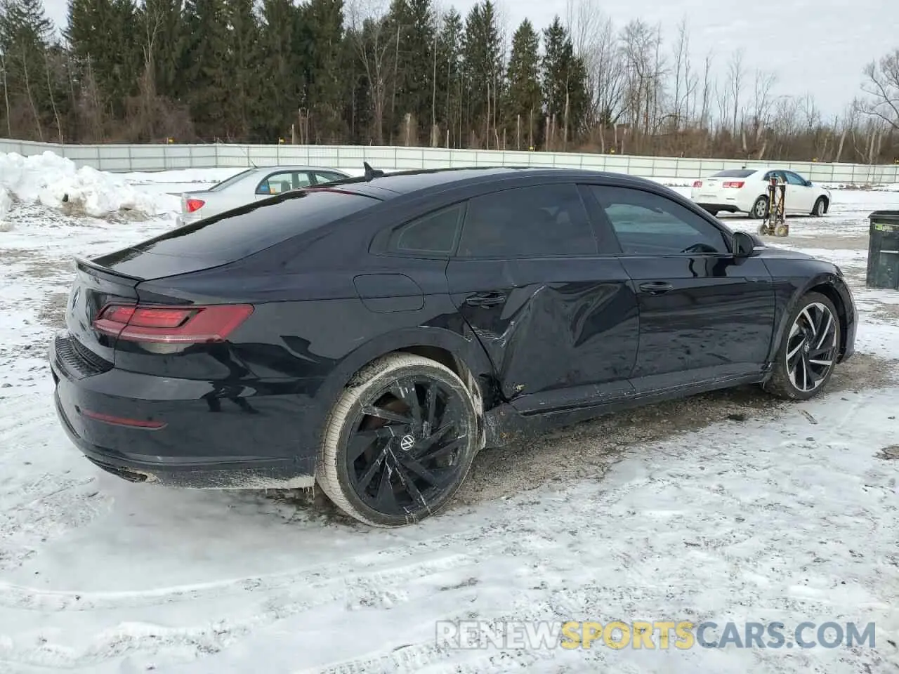 3 fotografías del automóvil dañado WVWTR7AN6ME002463 VOLKSWAGEN ARTEON 2021