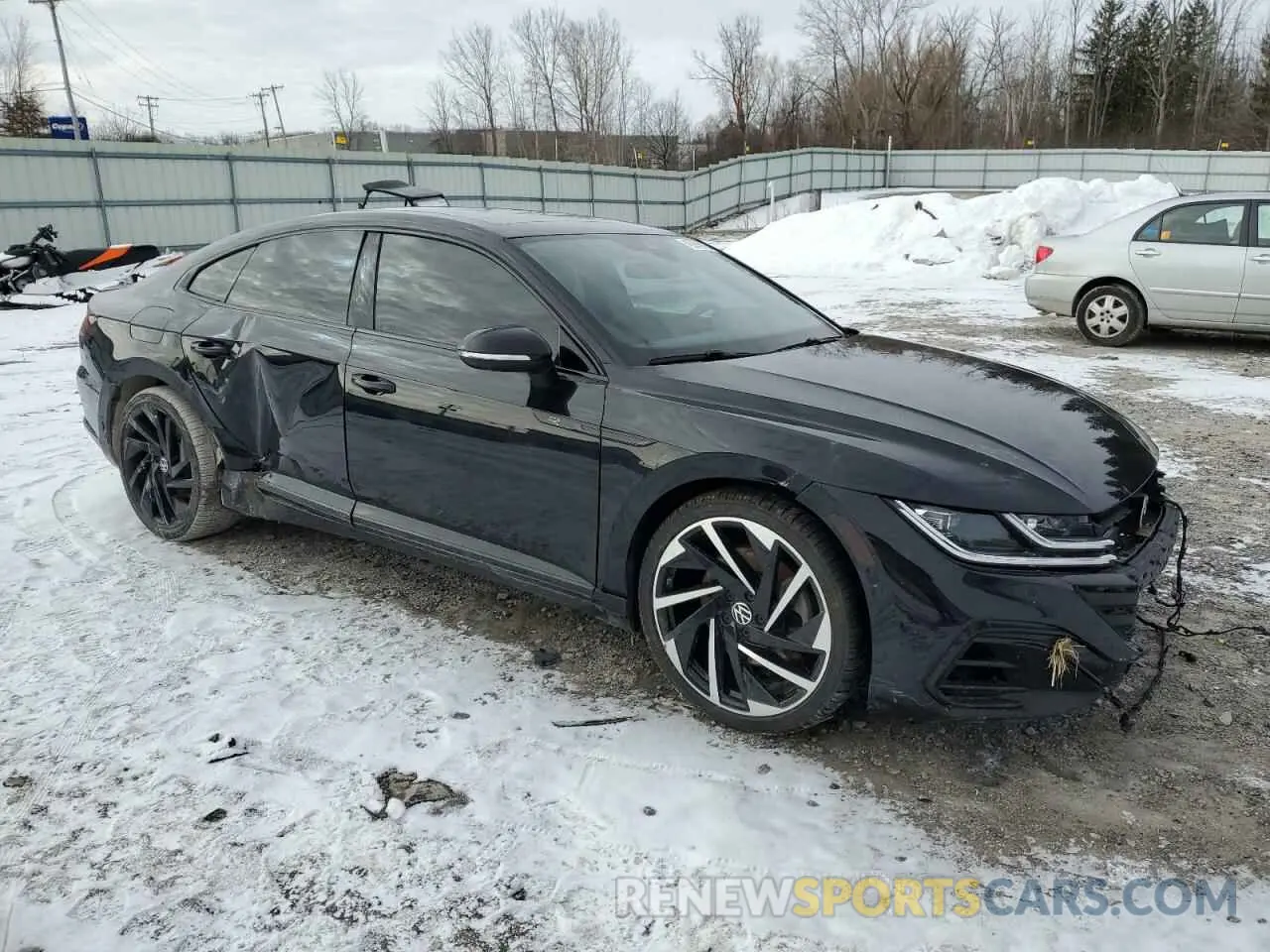 4 fotografías del automóvil dañado WVWTR7AN6ME002463 VOLKSWAGEN ARTEON 2021