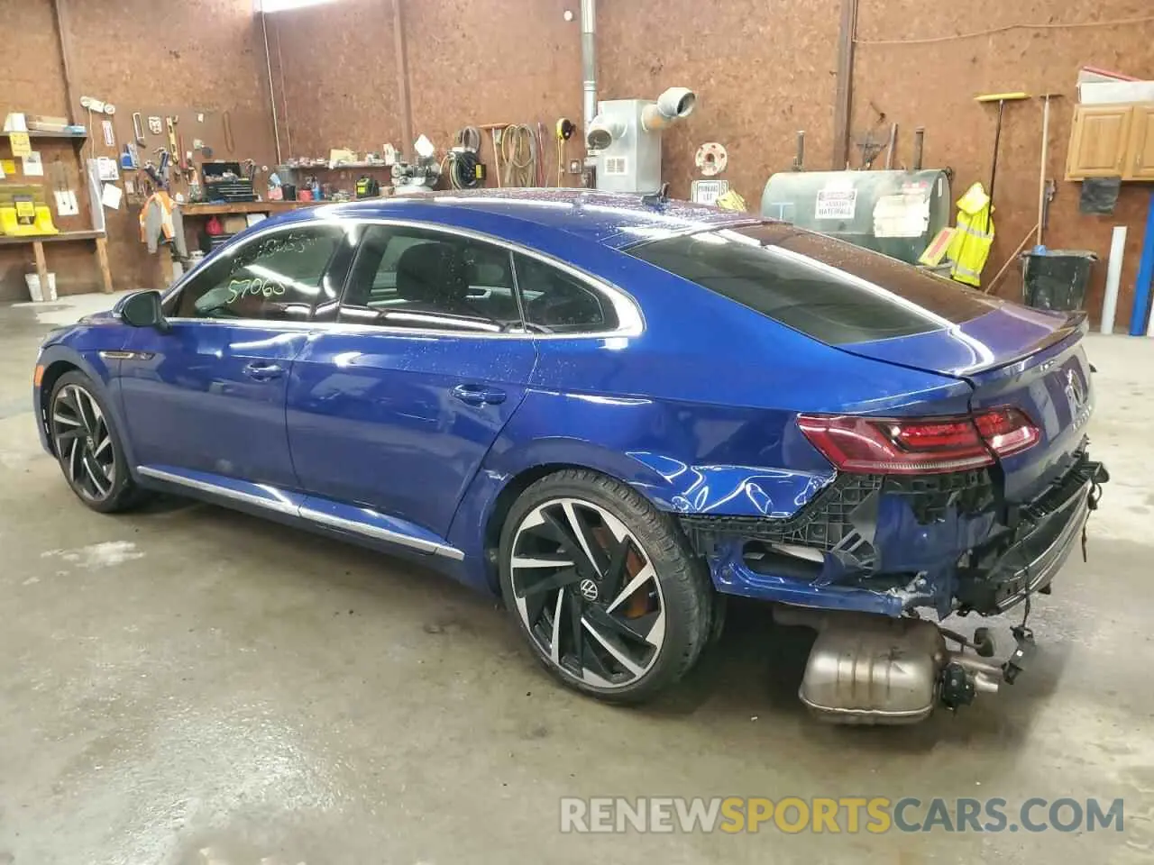 2 fotografías del automóvil dañado WVWTR7AN7ME006389 VOLKSWAGEN ARTEON 2021