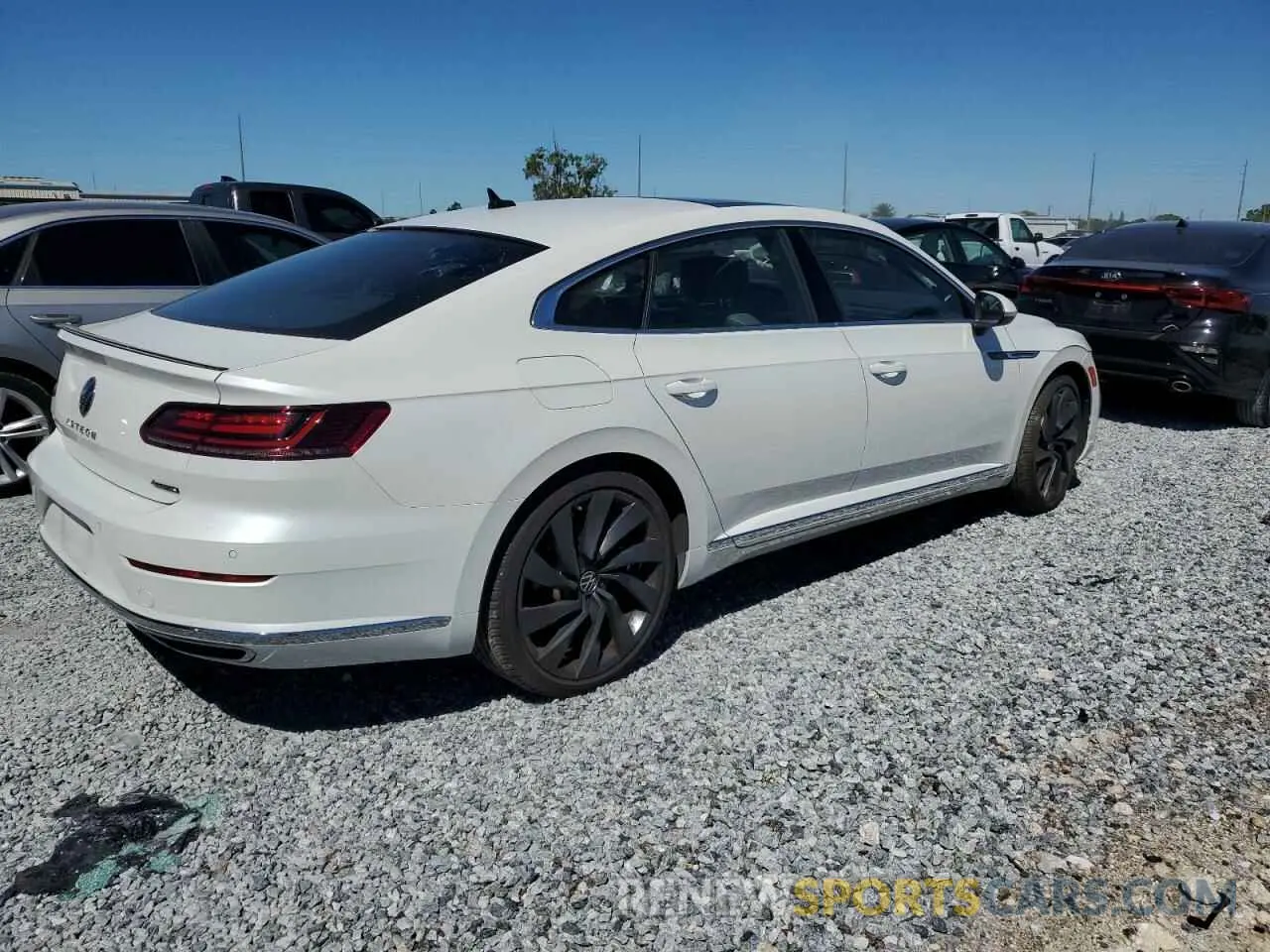 3 fotografías del automóvil dañado WVWAR7AN6PE003303 VOLKSWAGEN ARTEON 2023