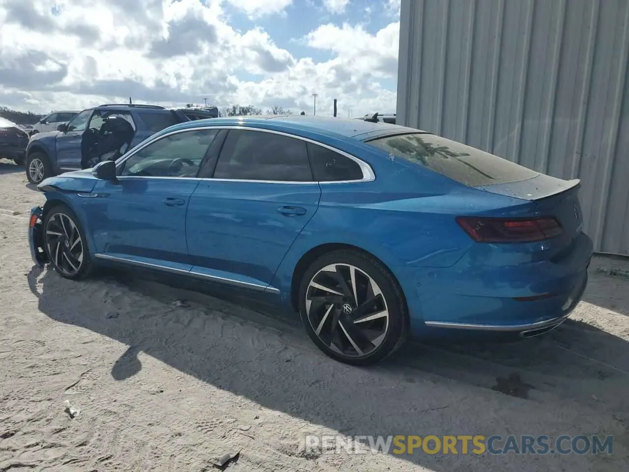 2 fotografías del automóvil dañado WVWTR7AN5PE014611 VOLKSWAGEN ARTEON 2023