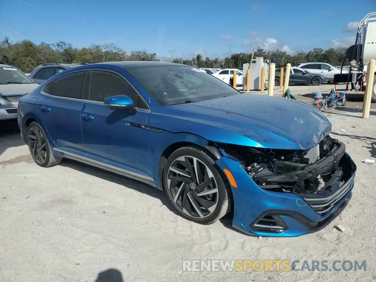 4 fotografías del automóvil dañado WVWTR7AN5PE014611 VOLKSWAGEN ARTEON 2023