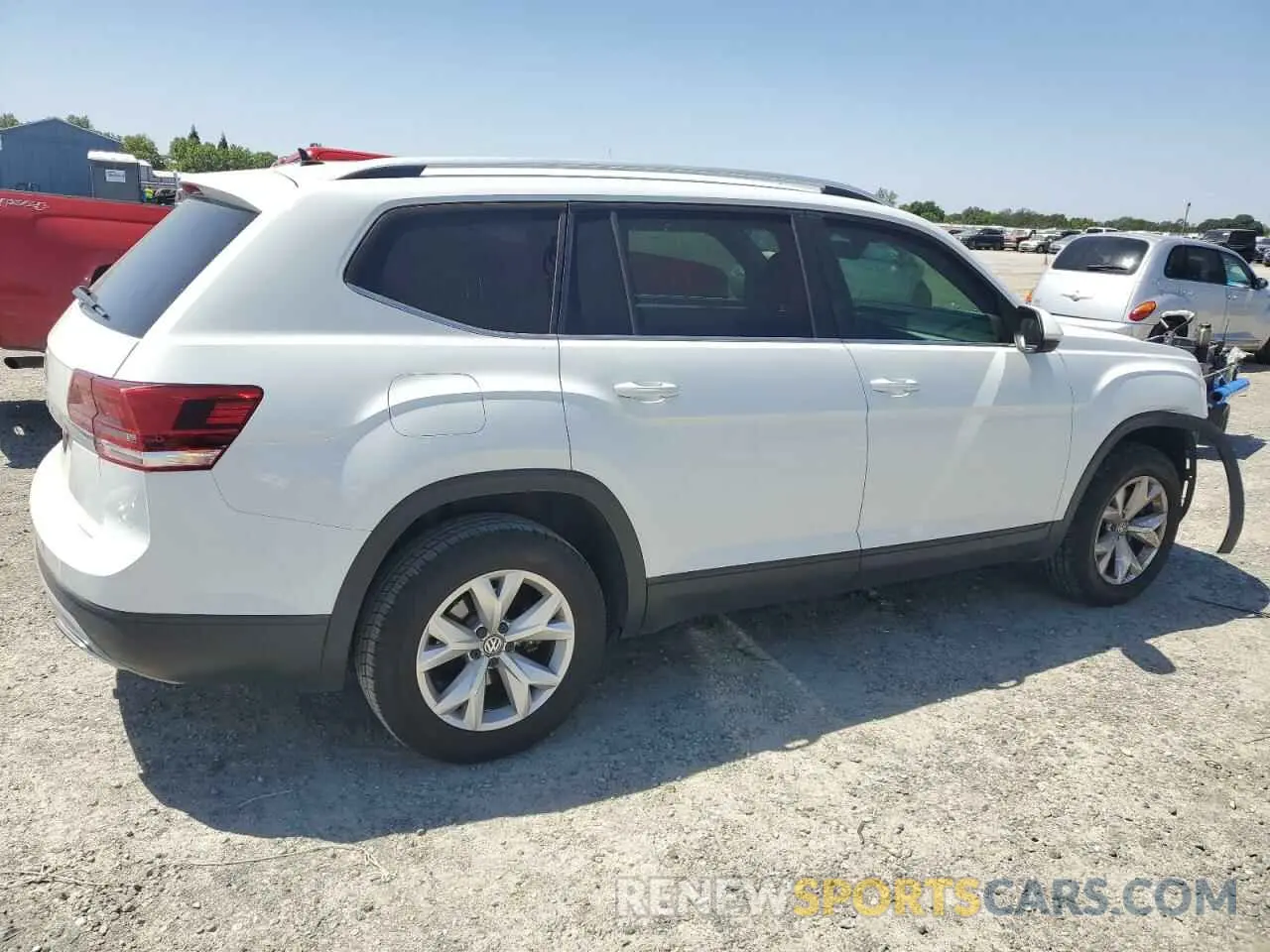 3 fotografías del automóvil dañado 1V2AP2CA8KC539269 VOLKSWAGEN ATLAS 2019