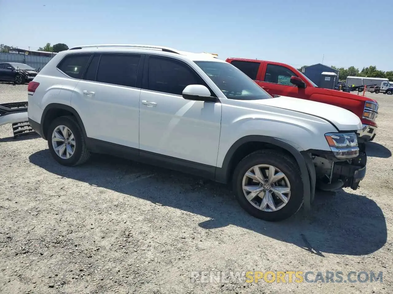4 fotografías del automóvil dañado 1V2AP2CA8KC539269 VOLKSWAGEN ATLAS 2019