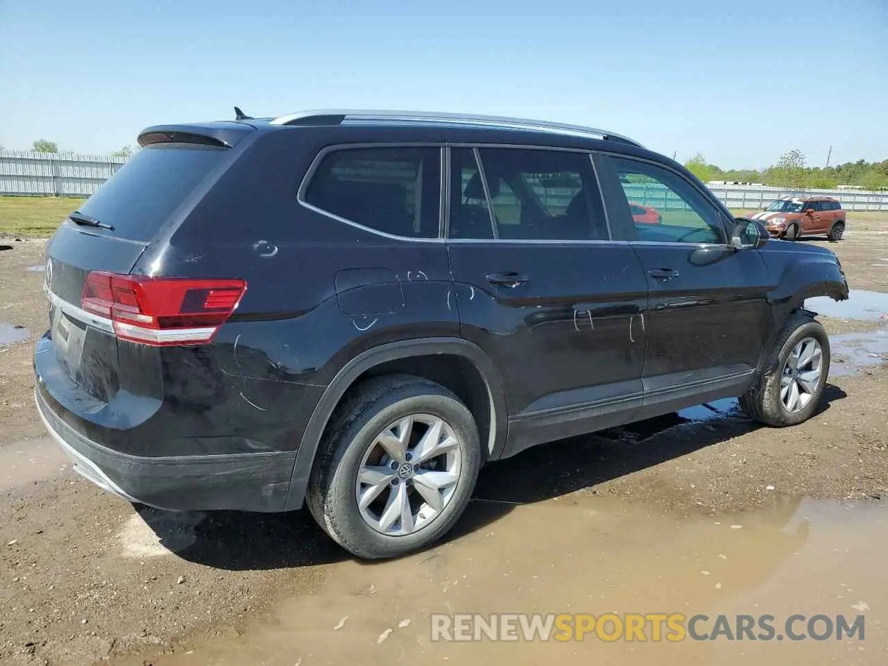 3 fotografías del automóvil dañado 1V2AP2CA9KC606672 VOLKSWAGEN ATLAS 2019