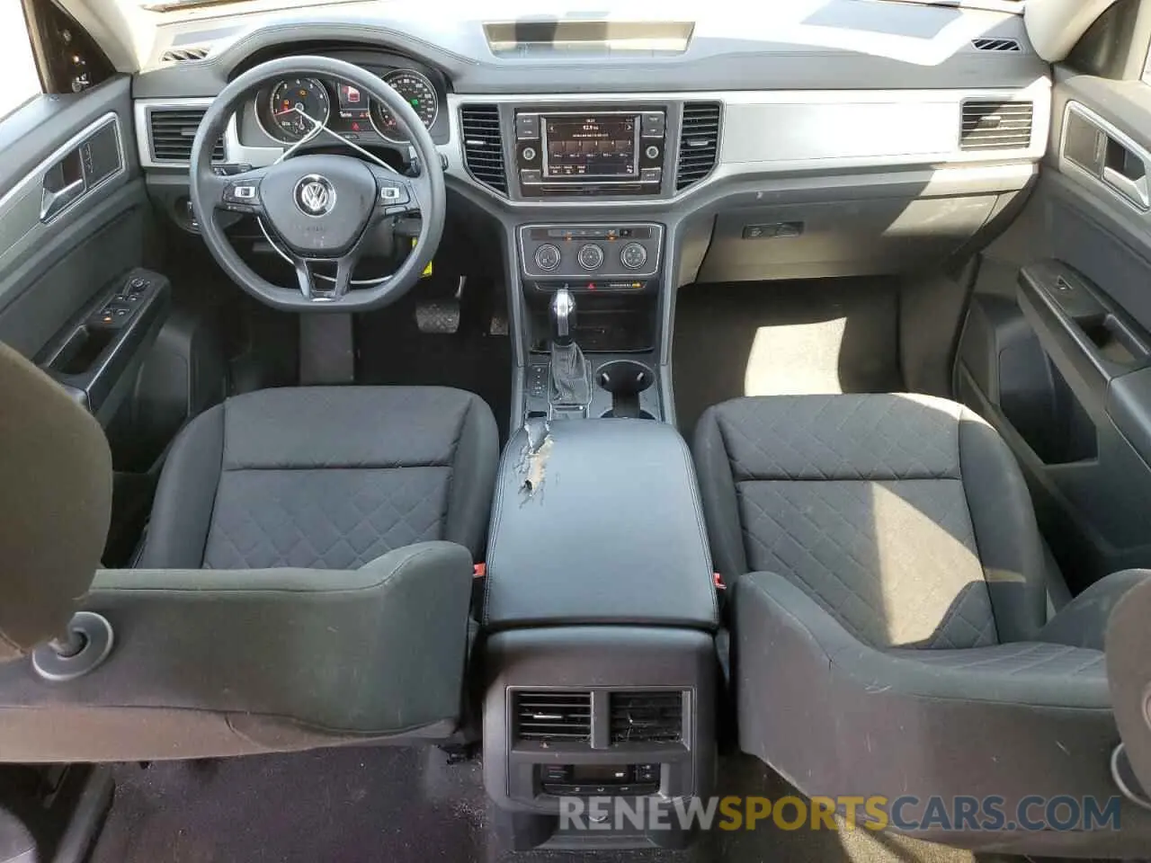 8 fotografías del automóvil dañado 1V2AP2CA9KC606672 VOLKSWAGEN ATLAS 2019