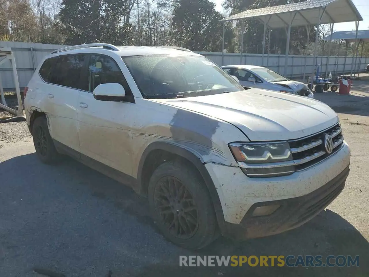 4 fotografías del automóvil dañado 1V2DR2CA5KC534652 VOLKSWAGEN ATLAS 2019