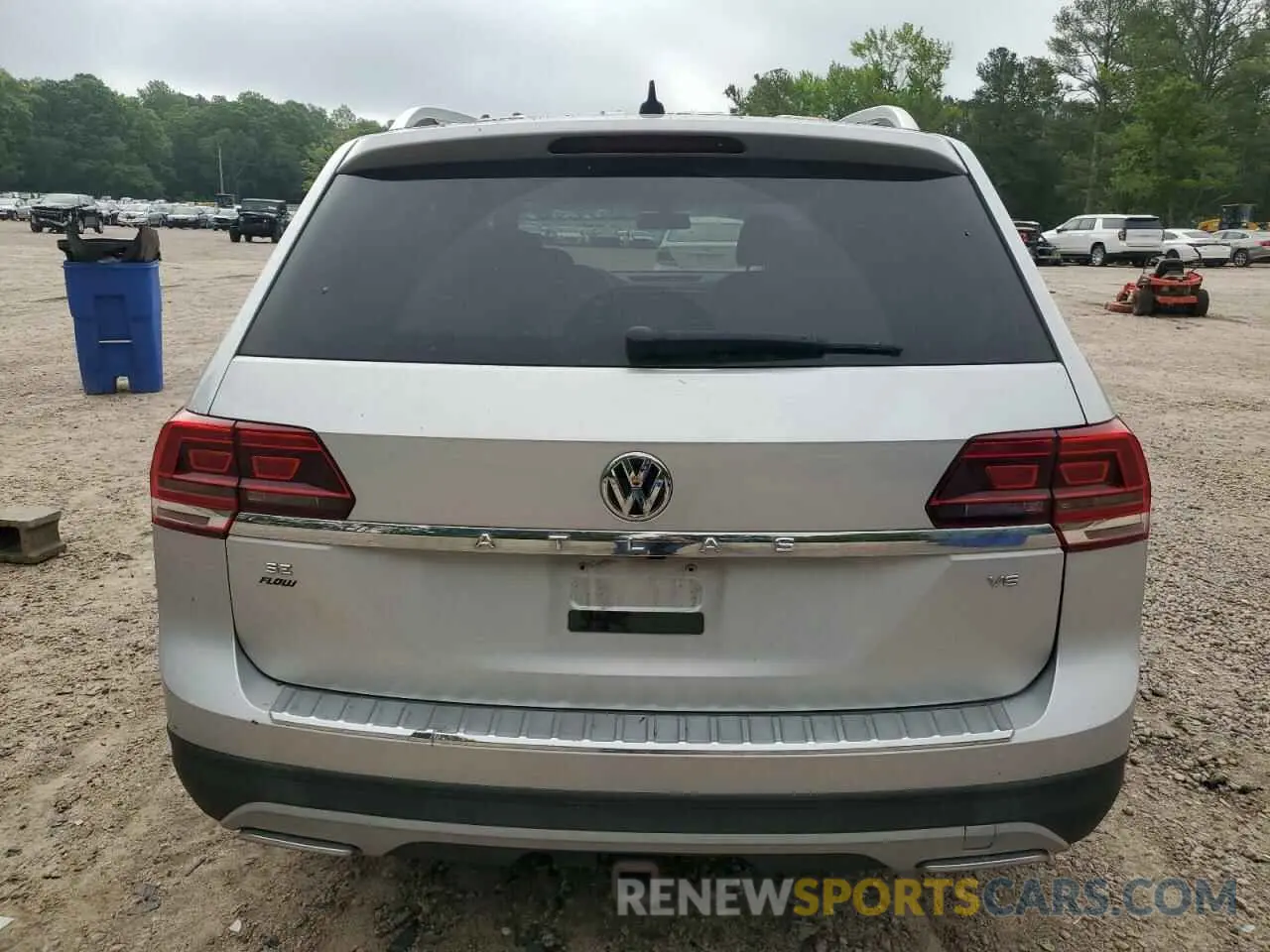 6 fotografías del automóvil dañado 1V2DR2CA8KC530787 VOLKSWAGEN ATLAS 2019