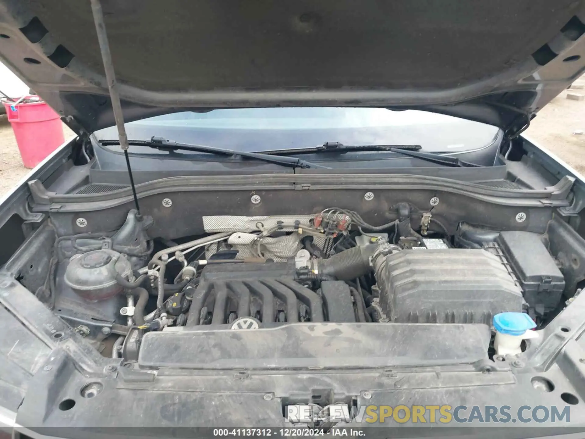 10 fotografías del automóvil dañado 1V2DR2CAXKC534923 VOLKSWAGEN ATLAS 2019