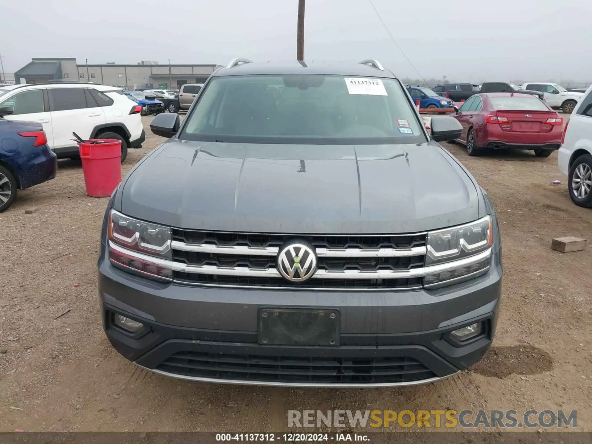 12 fotografías del automóvil dañado 1V2DR2CAXKC534923 VOLKSWAGEN ATLAS 2019