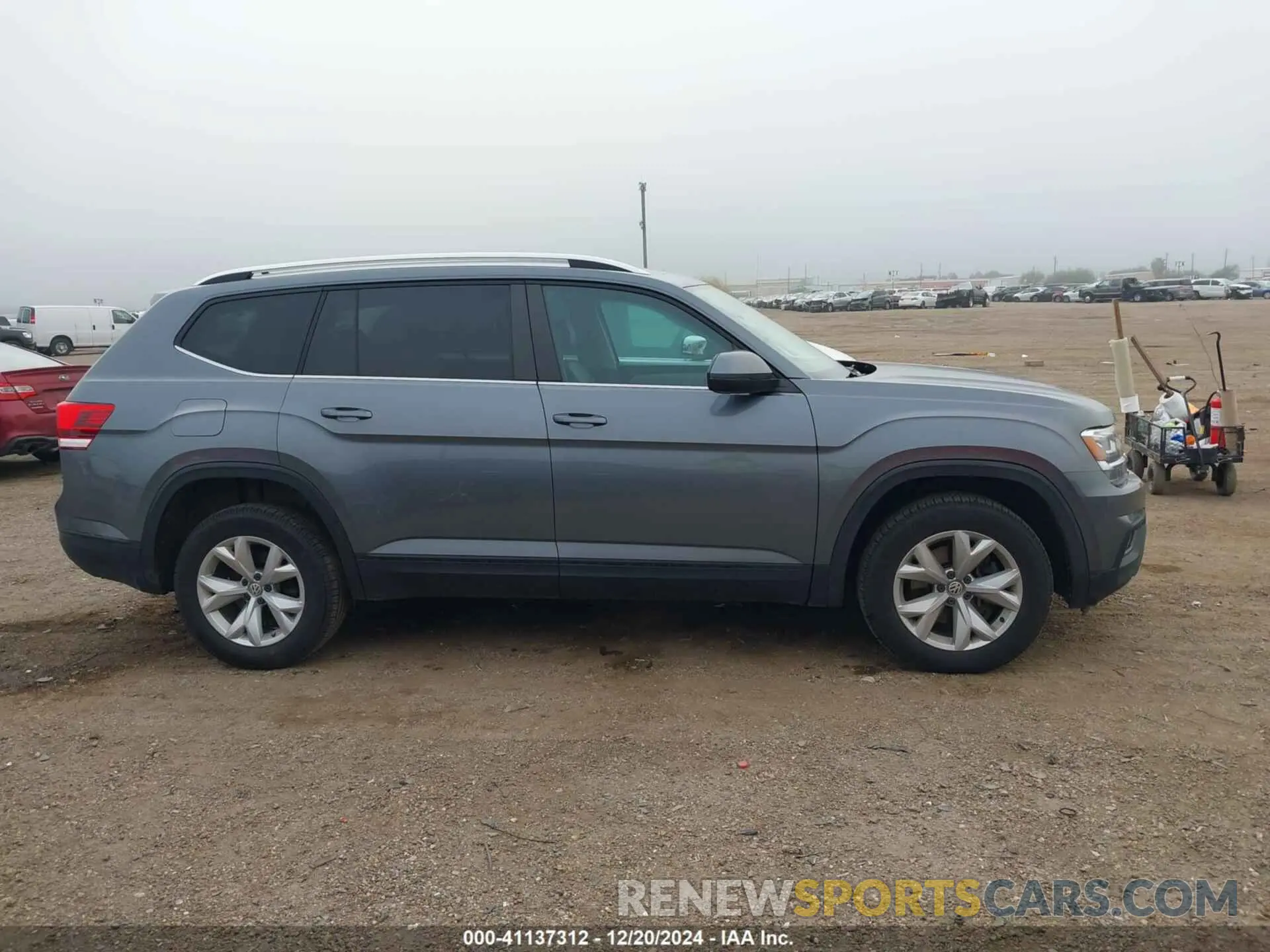 13 fotografías del automóvil dañado 1V2DR2CAXKC534923 VOLKSWAGEN ATLAS 2019