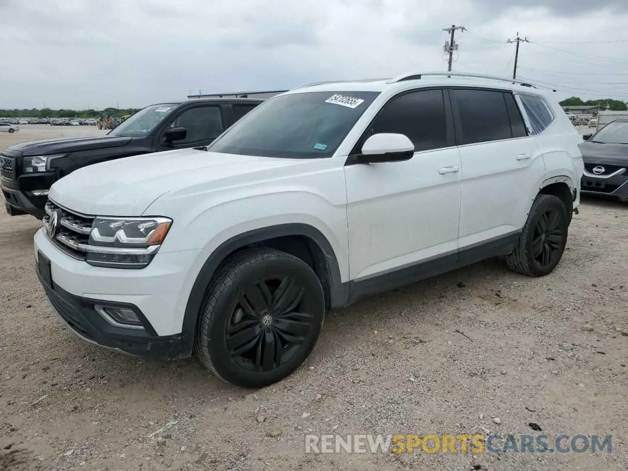 1 fotografías del automóvil dañado 1V2ER2CA0KC593693 VOLKSWAGEN ATLAS 2019