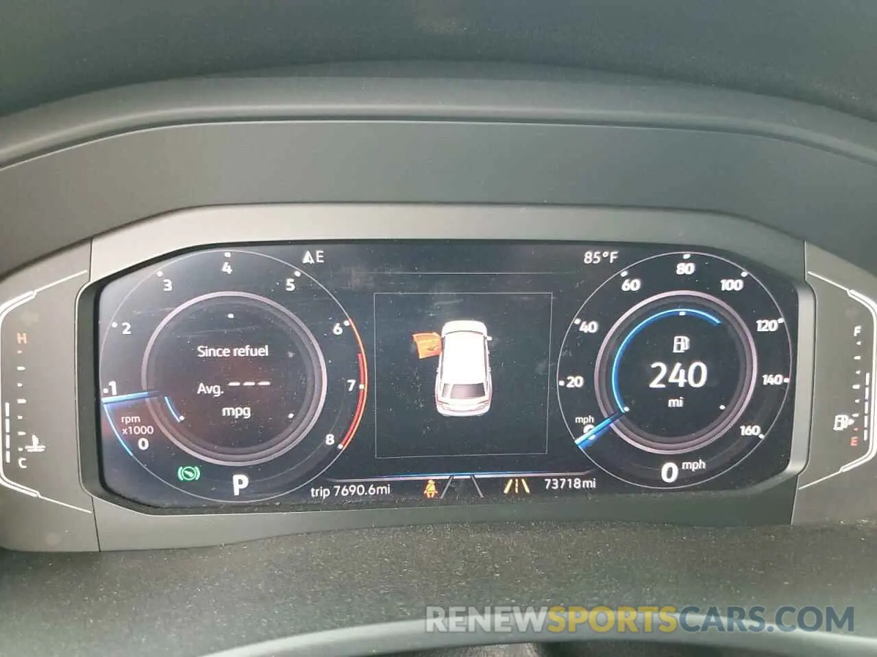 9 fotografías del automóvil dañado 1V2ER2CA0KC593693 VOLKSWAGEN ATLAS 2019