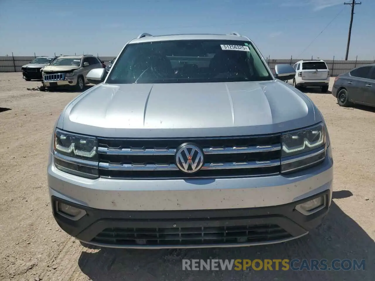 5 fotografías del automóvil dañado 1V2ER2CA0KC599140 VOLKSWAGEN ATLAS 2019