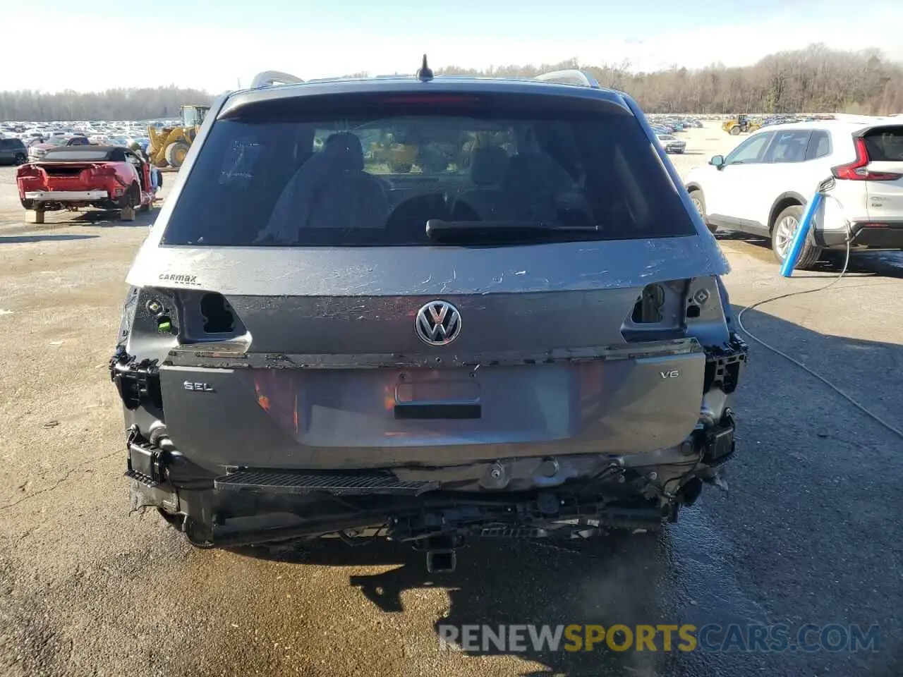 6 fotografías del automóvil dañado 1V2ER2CA7KC525648 VOLKSWAGEN ATLAS 2019