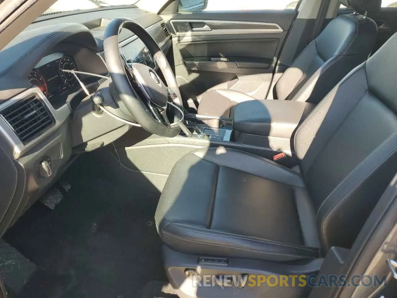 7 fotografías del automóvil dañado 1V2ER2CA7KC525648 VOLKSWAGEN ATLAS 2019