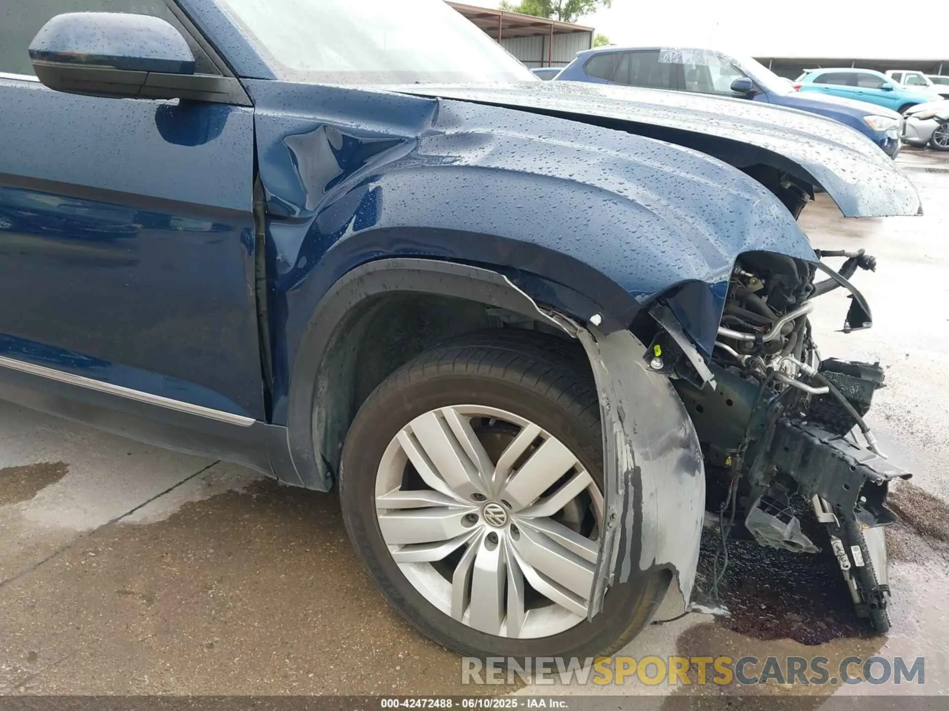 20 fotografías del automóvil dañado 1V2ER2CA9KC604299 VOLKSWAGEN ATLAS 2019