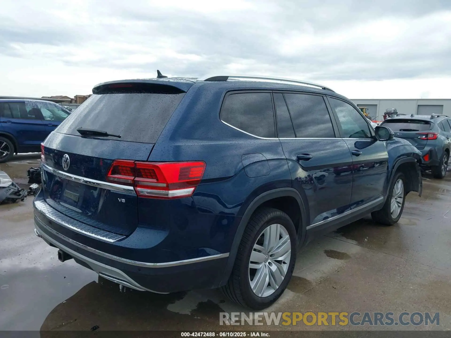 4 fotografías del automóvil dañado 1V2ER2CA9KC604299 VOLKSWAGEN ATLAS 2019